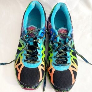 Asics Triathlete Gel Noosa Tri 9 Multicolor Womens Athletic Shoes 10 T458N